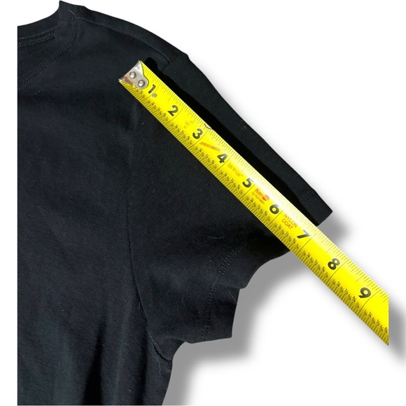 ASOS Classic Black Short Sleeve Crewneck Hip Details T-Shirt Tunic Mini Dress - Picture 9 of 15